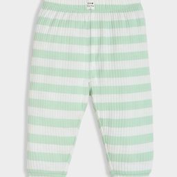 Mi Arcus Cotton Elastane Striped Pajama - Green-picture-32