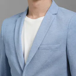 Louis Philippe Sport Self Design Single-Breasted Blazer image 5