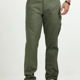 MARTIN SMITH Men Comfort Mid-Rise Regular Trousers-image-62