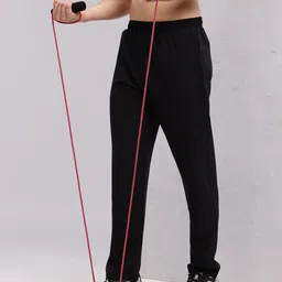 HRX by Hrithik Roshan Men Brand Logo Print Training Track Pants-picture-49