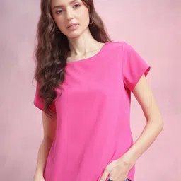 DressBerry Round Neck Top image 3