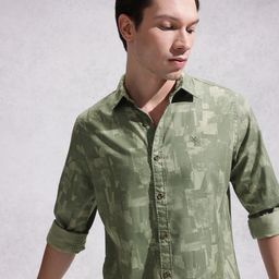WROGN Abstract Printed Casual Shirt-picture-32