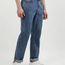 Tommy Hilfiger Blue Cotton Slim Fit Jeans image 4