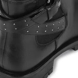 Yoho Women's Black Chelsea Boots image 4
