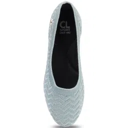 CL Sports by Carlton London Women's Sky Blue Flat Ballets image 4