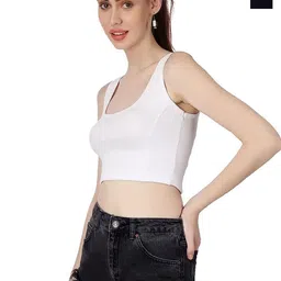 SRISARAS Women Pack of 2 Ribbed Scoop Neck Tank Top-image-93