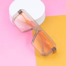 Ted Smith Pink Aviator UV Protection Unisex Sunglasses image 4