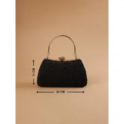 Code by Lifestyle Black Clutch image 5