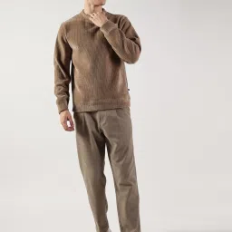 Thomas Scott Beige Polyster Regular FitSweatshirt image 4