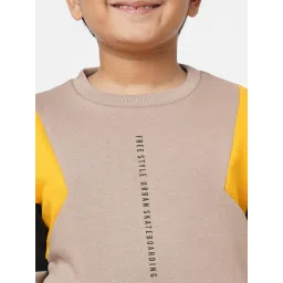 Sweet Dreams Boy Brown Track Suit image 4