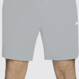 Skechers Grey Regular Fit Sports Shorts image 4