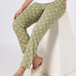 Dreamz by Pantaloons Green Cotton Printed Pyjamas image 4