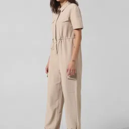 Only Beige Maxi Jumpsuit image 4