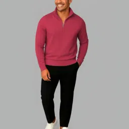 Mack Jonney Pink Fleece Regular Fit Sweatshirt-picture-31