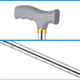 Tan45 10 cm Adjustable Aluminum Walking Stick image 3