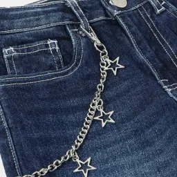 United Colors of Benetton Kids Blue Regular Fit Jeans image 4