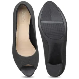 Inc.5 Women's Black Peeptoe Sandals image 4