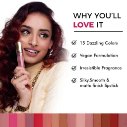 Daily Life Forever52 Sensational Liquid Lipstick Caramel Nude-007 - 10 ml image 4