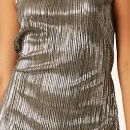 Forever 21 Black Regular Fit A Line Dress image 4