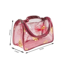 prettykrafts Maroon Printed Reusable Multi-Utility Organisers image 3