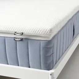 ikea nisseholm Mattress pad, white, 180x200 cm image 4