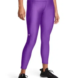 Under Armour Purple Compression Sports Tights-image-75