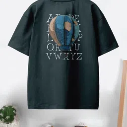 CODEZ Boys Pack Of 2 Printed Round Neck Drop-Shoulder Sleeves Cotton Oversized T-shirts image 4