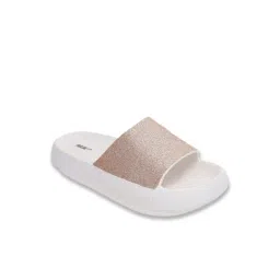 Walkway Women's Antique Gold Slides image 2