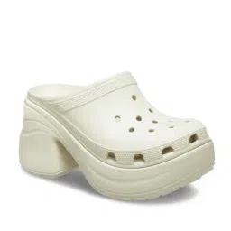 Crocs Men's Siren Off White Slip-ons Clogs image 2