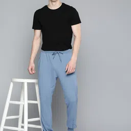 Mast & Harbour Men Solid Joggers image 4