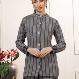 Anouk Women Striped Cardigan Sweaters-picture-17