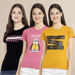 Metronaut Women Typography 3 T-shirt-image-72