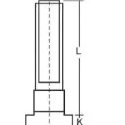 Unique 100mm T Bolt 22mm x M20 U29-51 image 3