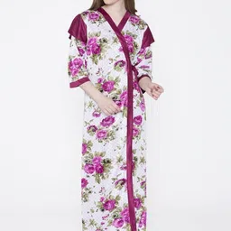 PHALIN Printed Maxi Nightdress image 5