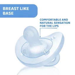 Chicco Physio Soft Silicone Blue Soother (2-6M) - Pack of 2 image 4