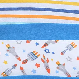 BUMZEE Boys Set Of 2 Printed Cotton Beanies image 4