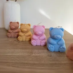 Dainty Little Shop Brown & Cream-Coloured 1 pieces Core Candle image 4