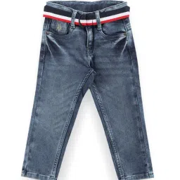 U.S. Polo Assn. Kids Blue Solid Jeans-picture-28