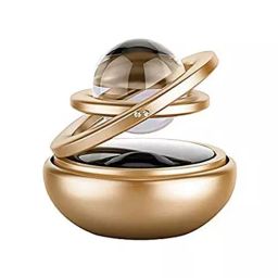 Cartronics Double Ring Crystal shaped  Car Air Freshner Gold-picture-13