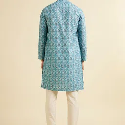 Manyavar Men Printed Kurta image 2