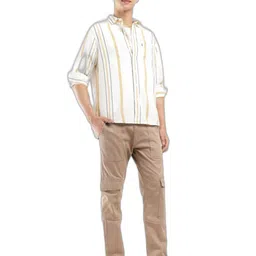 levi's Men's Khaki Slim Fit Cargo Trousers image 1