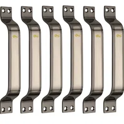 Chitra Wave Stainless Steel Door/Cabinet Handles Pack of 6 (6 Inch, Antique Marvel), Pull Handle image 1