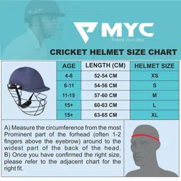 MYC Cricket Helmet Slog Pro Multicolor X-Large image 3