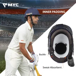 MYC Cricket Helmet Slog Pro Multicolor X-Large image 4
