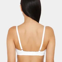 Zivame Snow White Lace Non Wired Non Padded Bra image 2