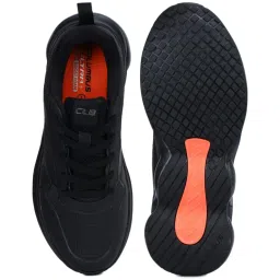 Columbus Men's Black Running Shoes image 4