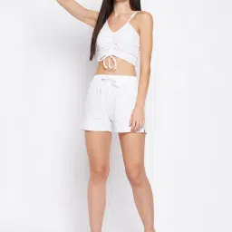BRINNS White Crop Top image 4