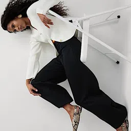 Marks & Spencer Women High-Rise Trousers-picture-27
