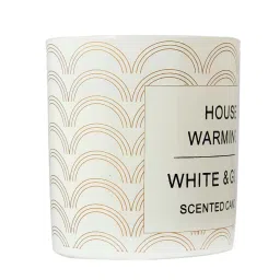 TAYHAA White Wax Scented Candle image 4