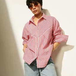 Only White Stripes Shirt image 4